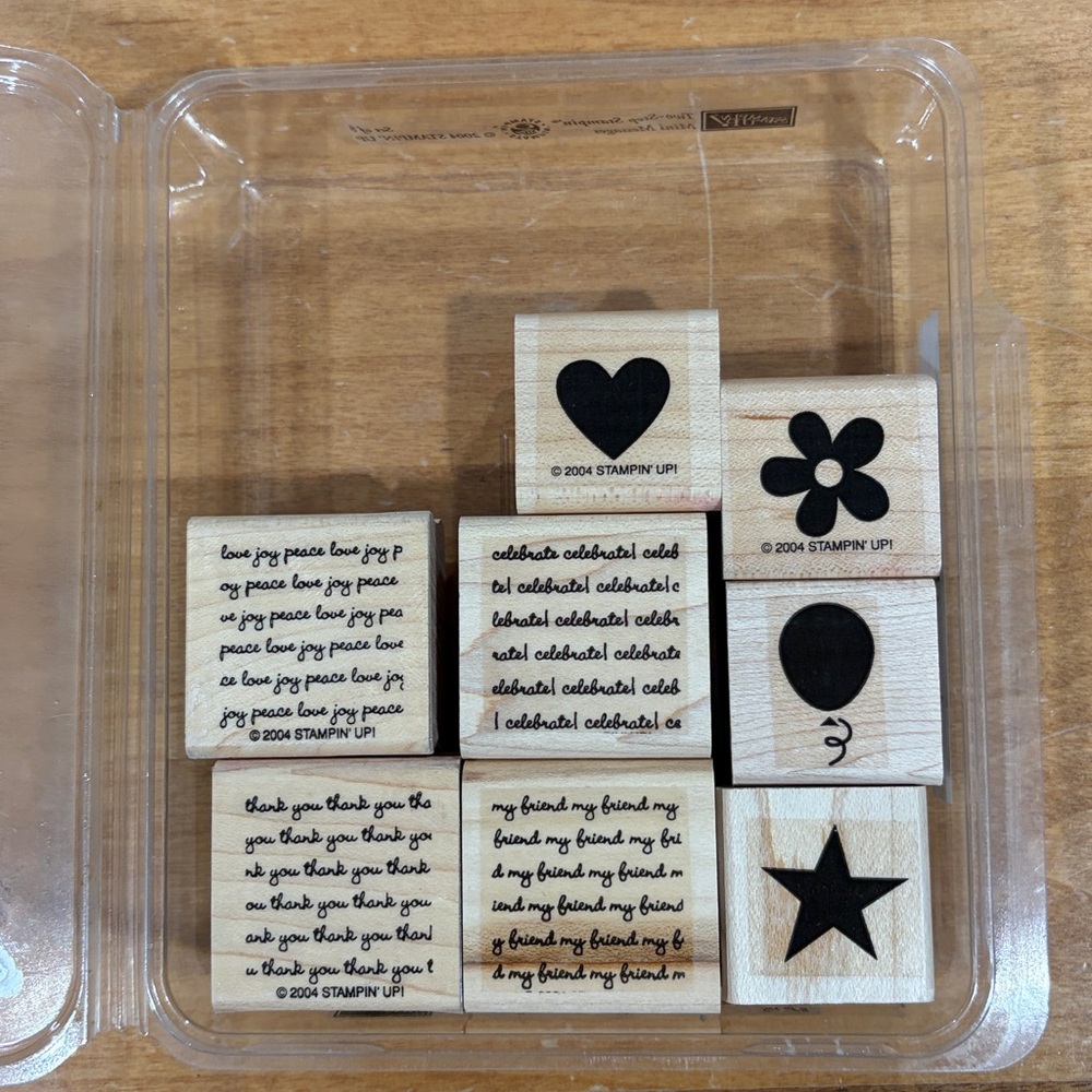 Stampin' Up! MINI MESSAGES Stamp Set